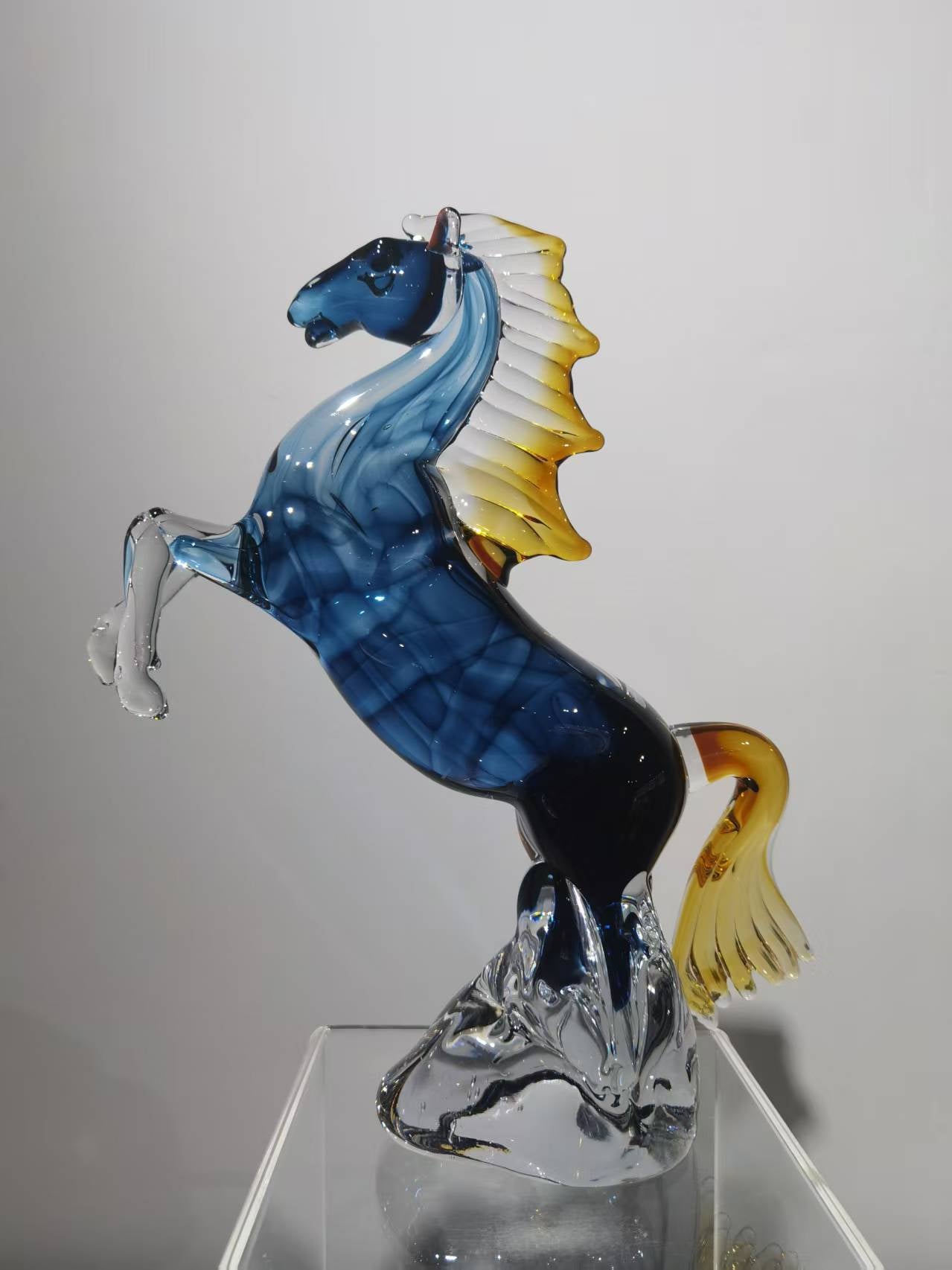 BLUE CRYSTAL HORSE