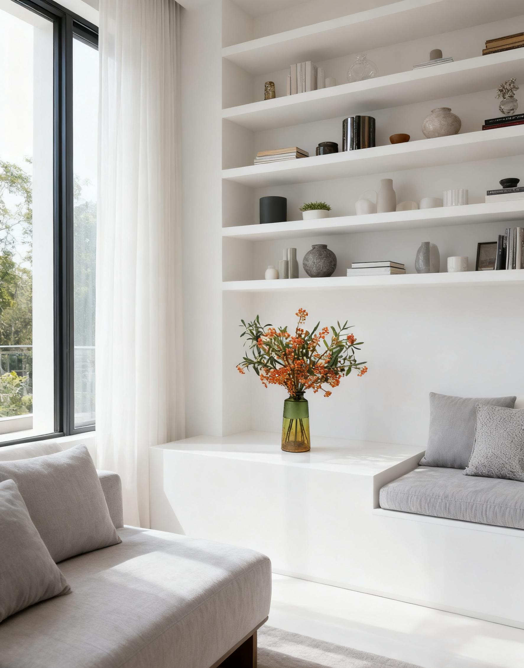 Verdant Glow Crystal Vase