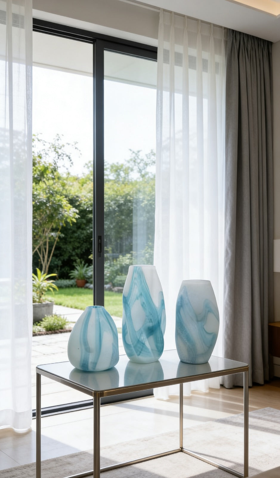 POTBELLIED SKY VASE | LUXURY DECOR VASE | ARTIFACTS