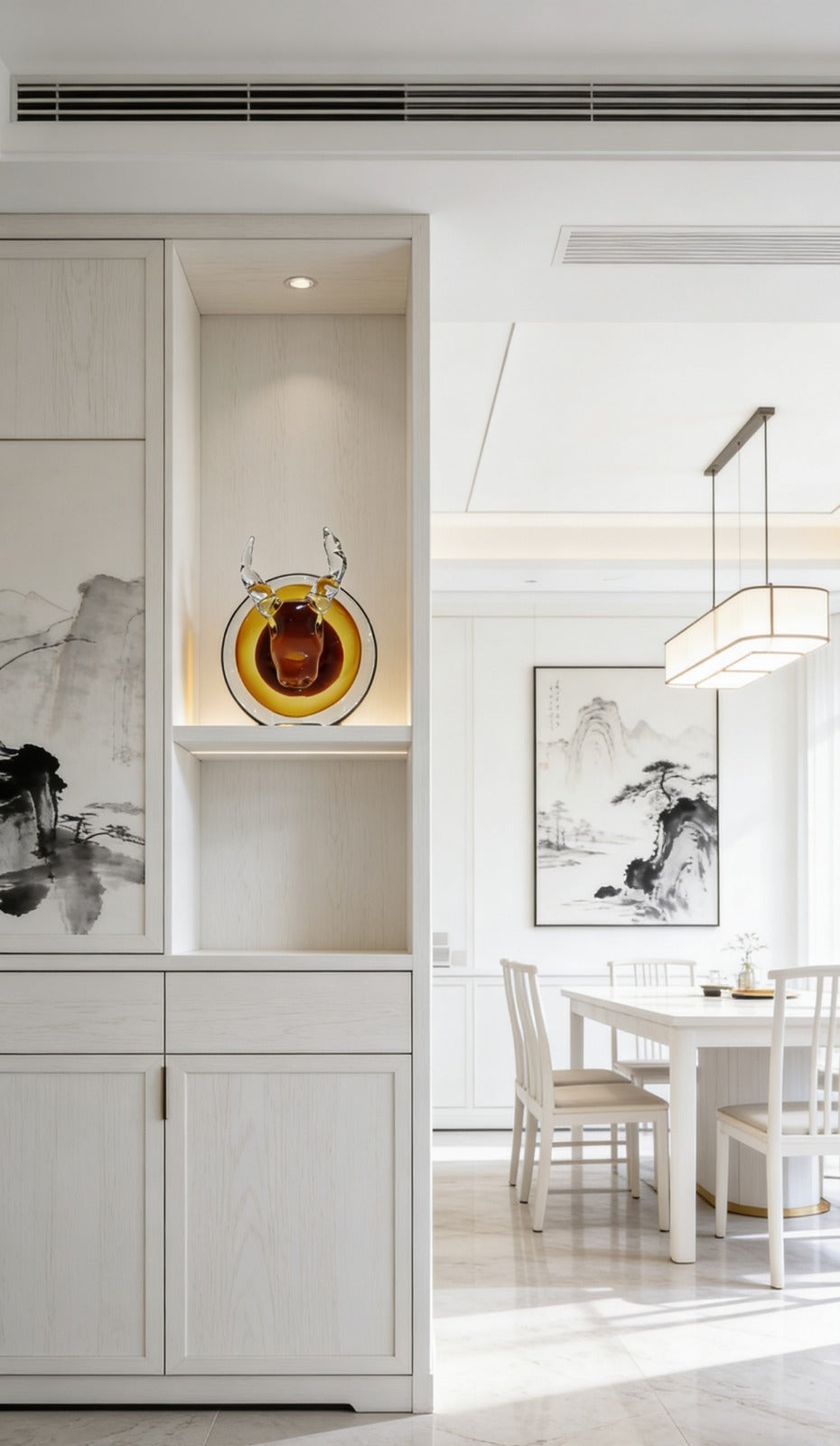 GLASS AURA BULL | HANDCRAFTED GLASS ART | CIRCULAR GLASS ART PIECE | GLASS ARTFICATS