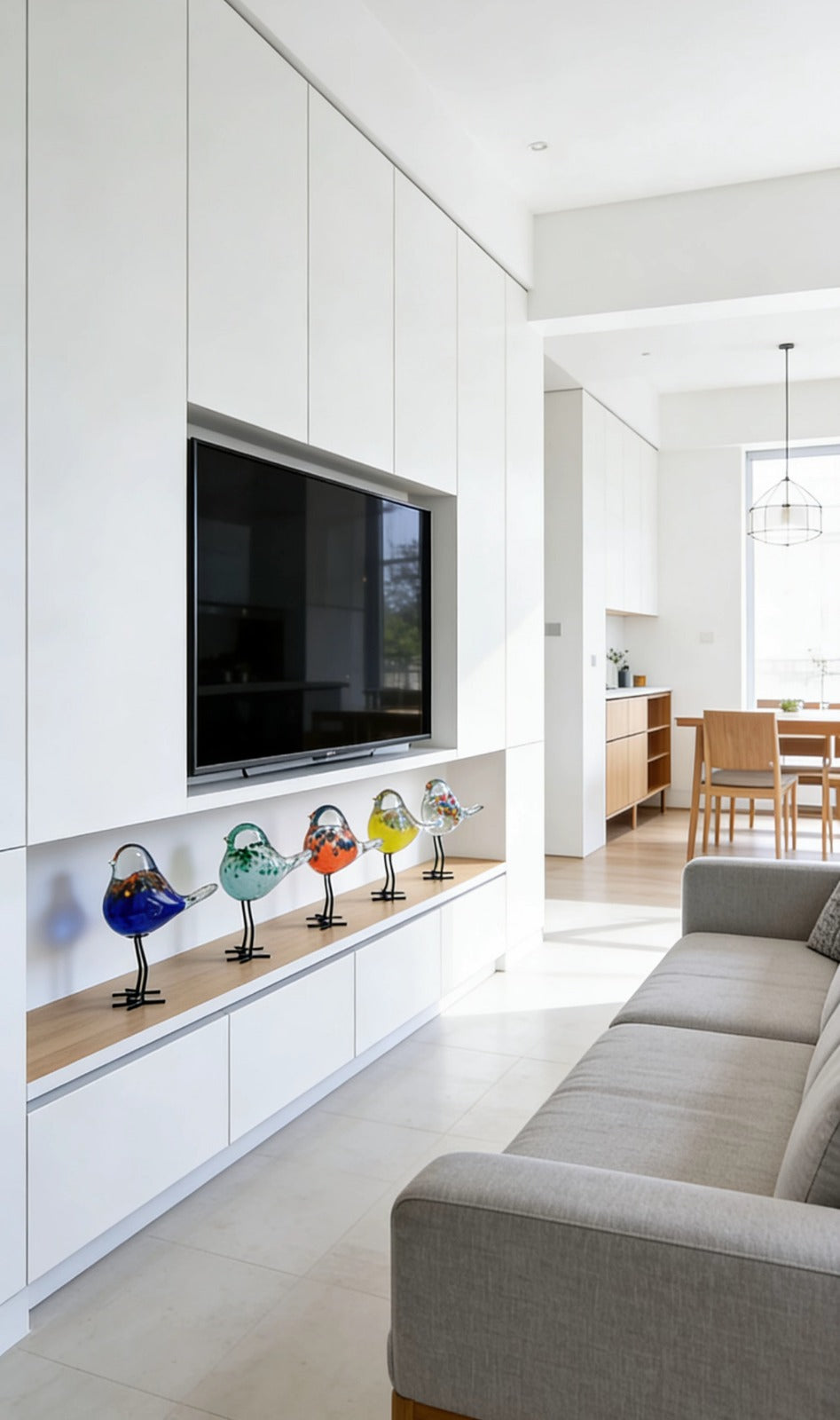 Artisanal Blown-Glass Songbirds | glass birds |