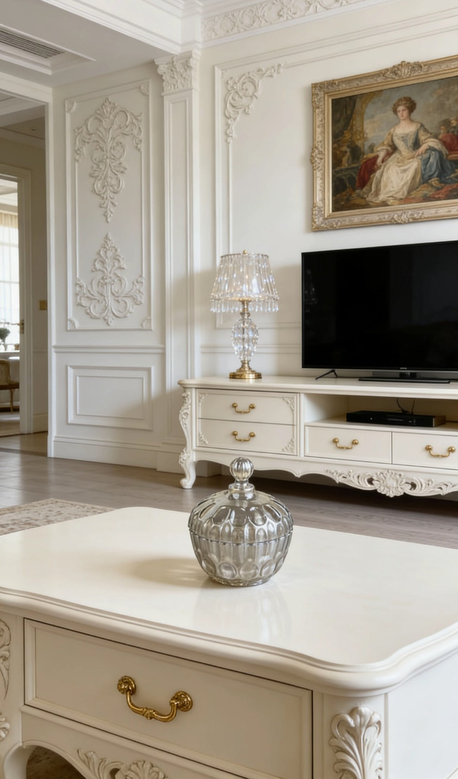 CANDY BOWL | DECORATIVE GLASS JAR | ARTIFACTS