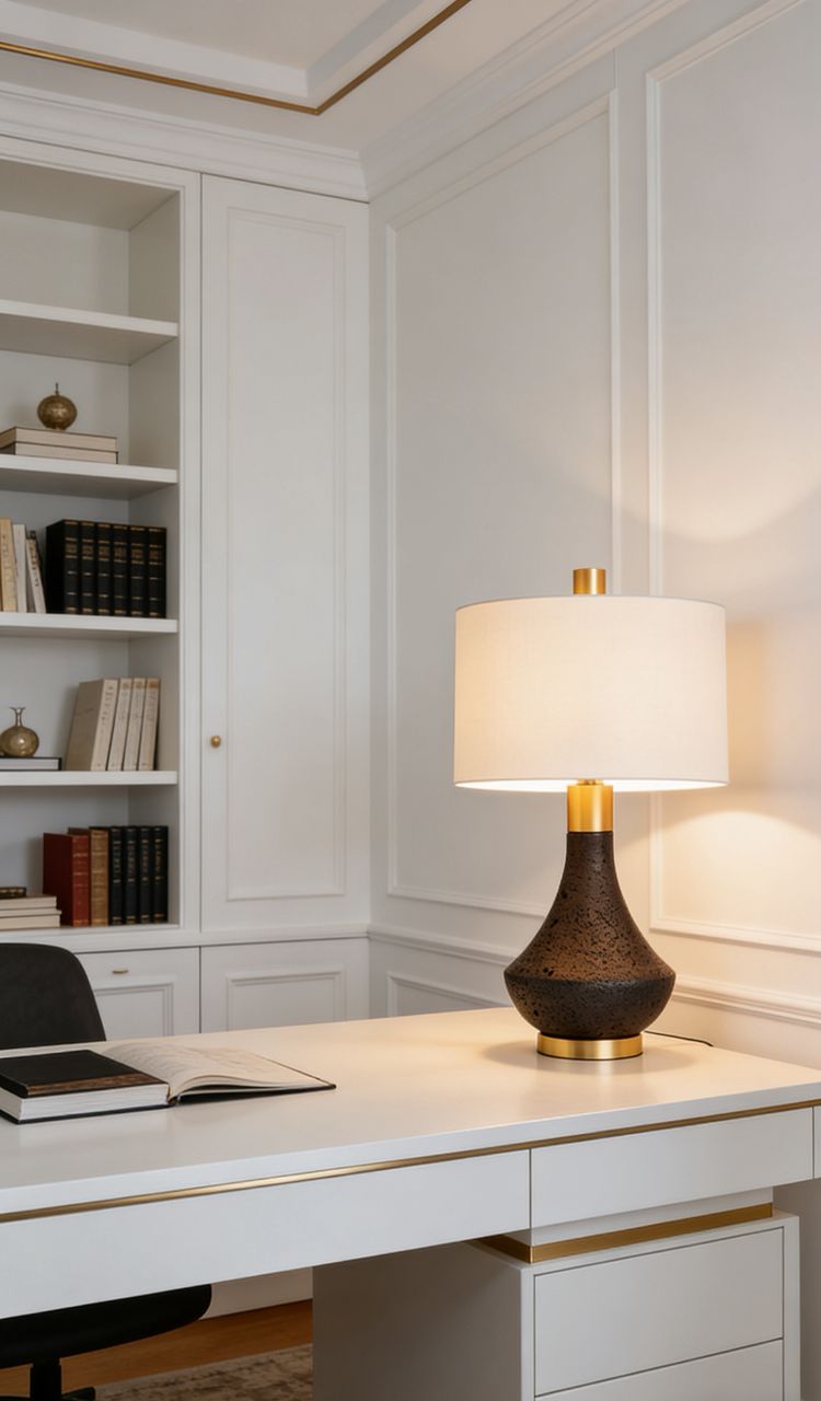 Ryder Lava Stone Lamp