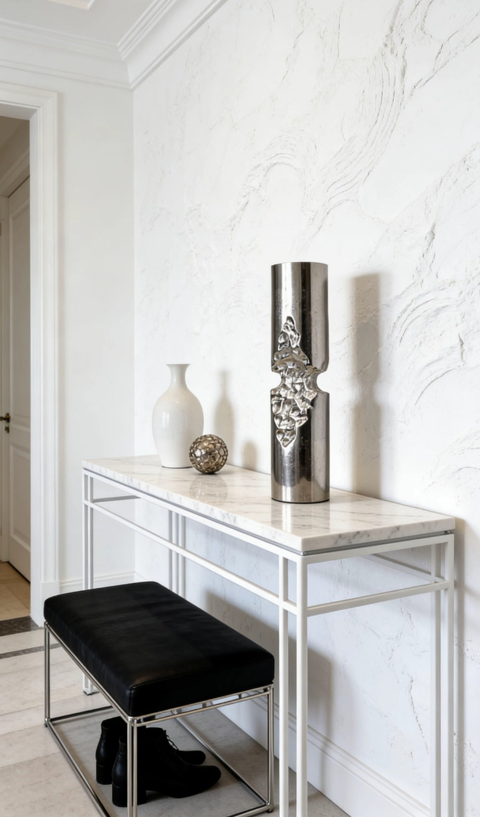 Dillard Sculpted & Hammered Candle Holder | DISPLAY STAND | CANDLE HOLDERS