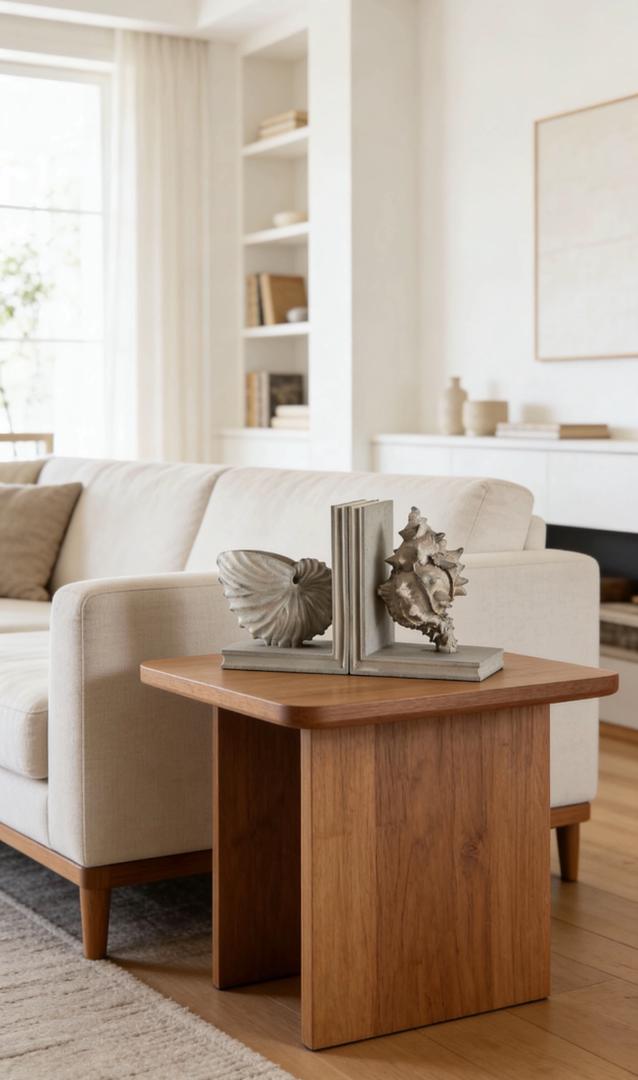 Coastal Shell Bookends | ARTIFACTS | BOOKSTANDS
