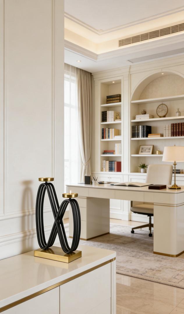 Collins Double Candleholder