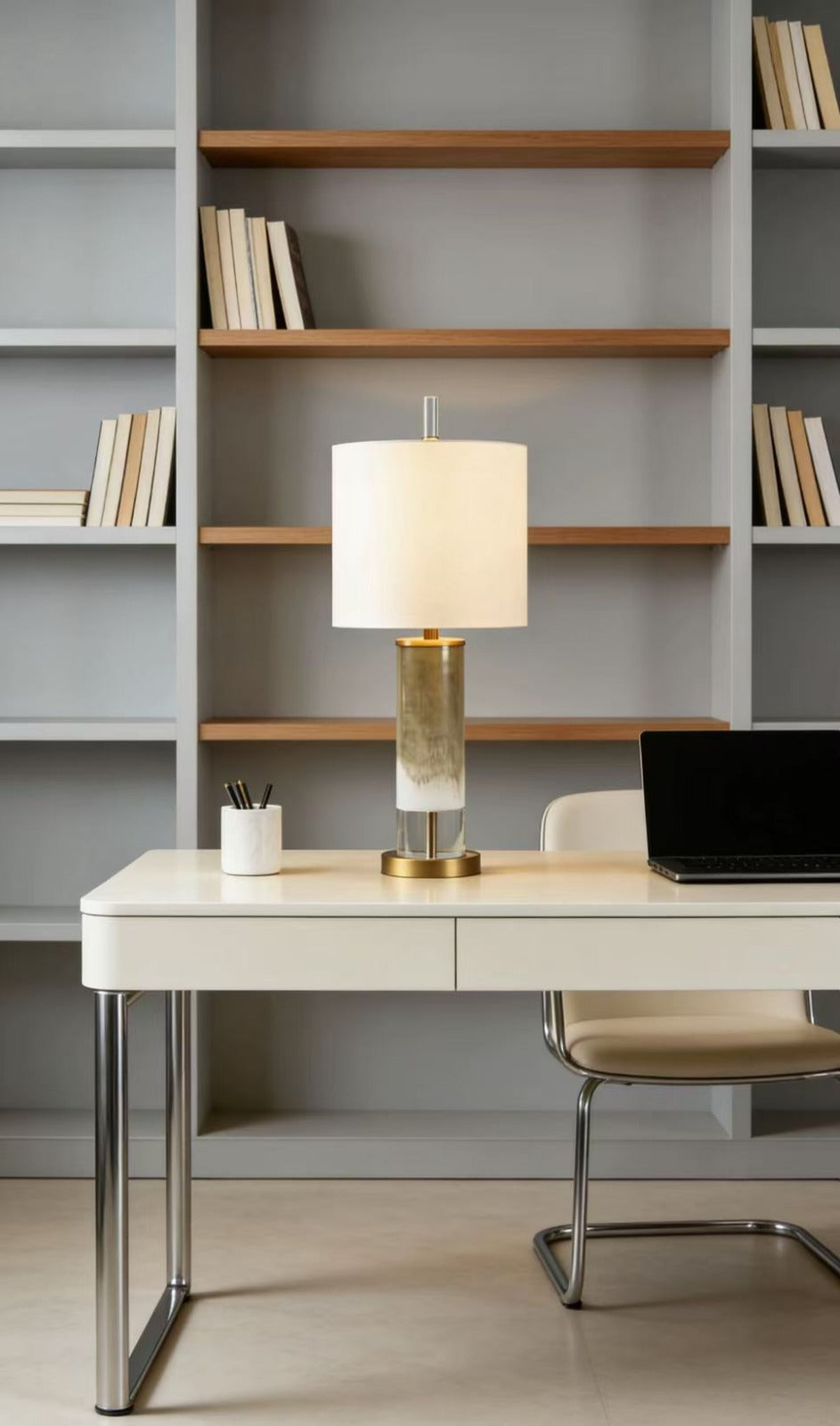Wyatt Table Lamp with Nightlight
