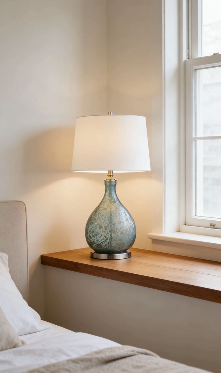 Rayne Blue Tears Table Lamp