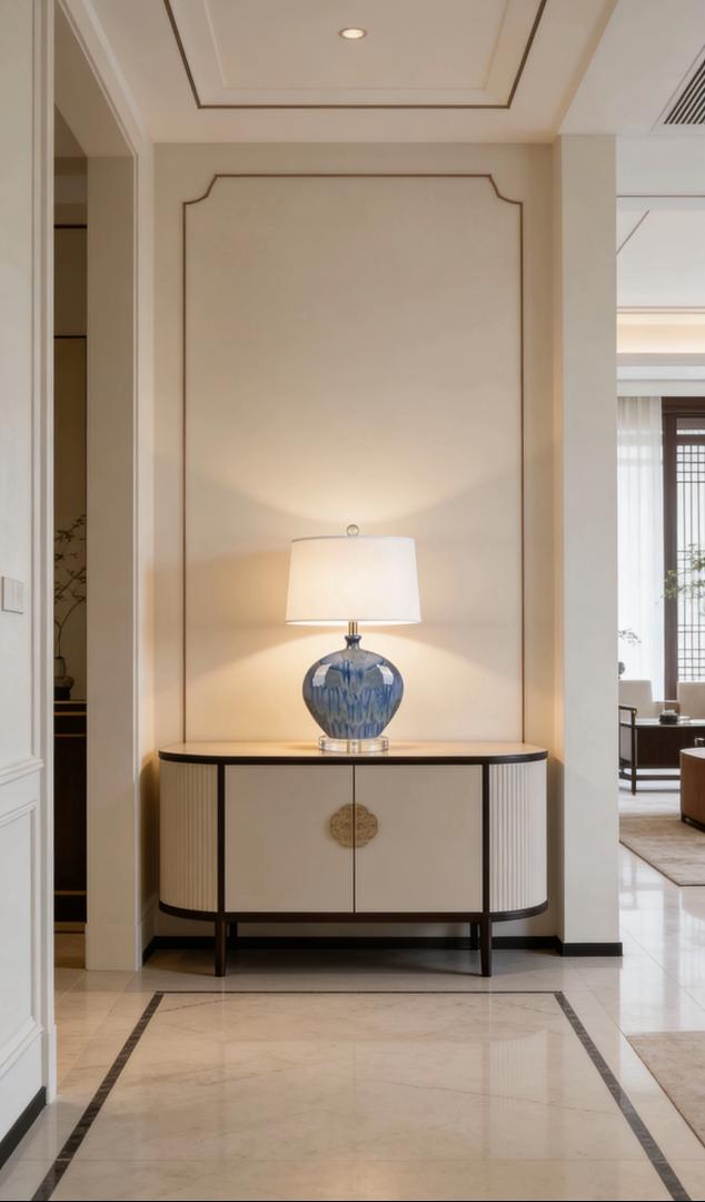 Lyle Bottle Shaped Artisanal Lamp