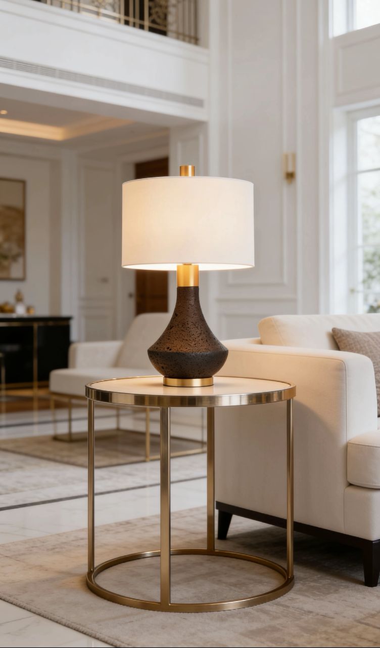 Ryder Lava Stone Lamp